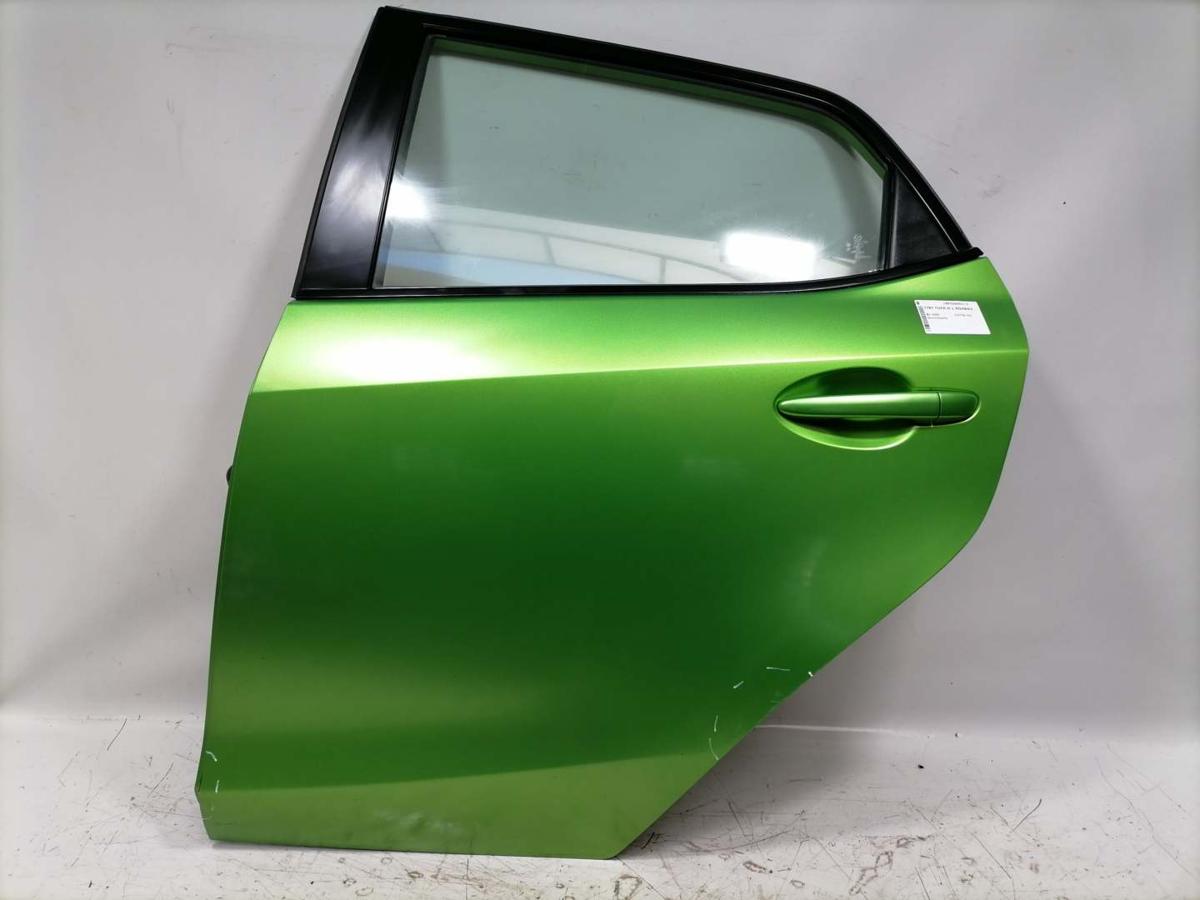 Mazda 2 DE original T&uuml;r hinten links Gr&uuml;nmetallic Rohbau Bj.2009